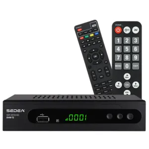 Décodeur TNT DVB-T2 SEDEA SNT-2010-HD - HDMI Péritel