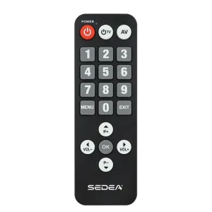 Décodeur TNT DVB-T2 SEDEA SNT-2010-HD - HDMI Péritel