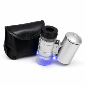 Loupe Microscope 60x LED/UV pour Diamant Platine Vinyle