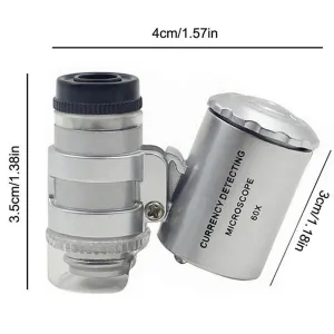 Loupe microscope 60x pour diamant de platine vinyle