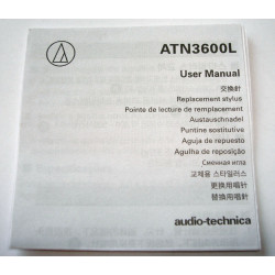 Audio-Technica Original ATN3600L for ATN3600 AT3600 ATN90 AT-LP60 Original Box