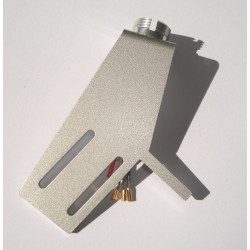 Soporte de célula phono Para Lenco Silver Aluminio Tonar Fono Cartucho Headshell