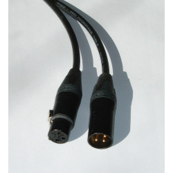 Cordón XLR 10M HQ Cable Audio Micro KLOTZ MY206UP Neutrik NC3FXX-B NC3MXX-B