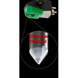 Audio-Technica Original AT-VMN95E Stylus Fits AT-VM95E Needle Origin