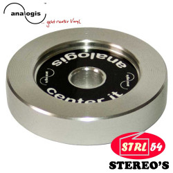Centreur Adattatore 45 Giri / Giradischi Analogis Center IT Alluminio
