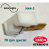 N44-3 stylus for 78 Tricks Analogis Shure DUAL M44 78 RPM Shellac Needle Stylus