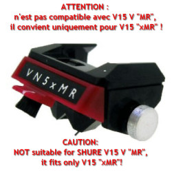 VN5xMR for SHURE V15VxMR JICO SAS / Boron Stylus Stylet cantilever BORE