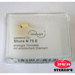 Diamond Stylus ELLIPTIQUE Analogis JP SHURE N75ED M75ED N75E M75 DUAL DN 325 320