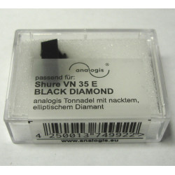VN35E Black Diamond Stylus Diamant NU Elliptisch Für SHURE V15 III DUAL DN352