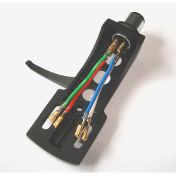 Phono-Zellenhalterschale Art Technics Sme Aluminium Schwarz HS10 Cinch Patrone