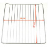Rejilla Horno Inox Horno 36 x 37 X 2,5CM 360 x 370 X 25mm Original Klass