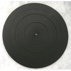 TONAR 5988 Alfombrilla De Caucho Para Tocadiscos Vinilo Disco Caucho Pesado Univ