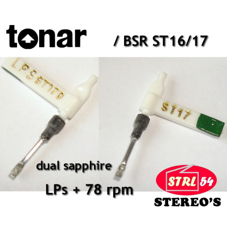 ST16/17 Tonar Sapphire Lps + 78 Tr / BSR SX6M SC10H SC11M SC12M SC5M SC7M SC8M