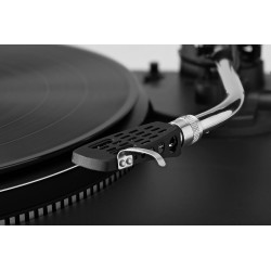 Phono-Zellenhalterschale Standard Aluminium Schwarz HS-13 Cinch Patrone Tonkopf