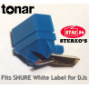Tonar 6559-DS Fits Shure White Label DJ Custom Stylus - Special Disco Stylet
