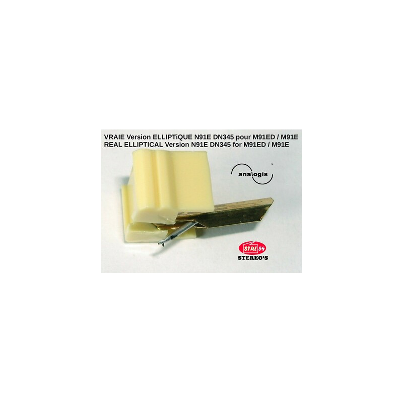 N91ED stylus HQ Elliptical Diamond/Shure M91ED N91E DUAL DN345 DM103 _ M-E M93E