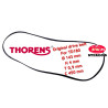 Courroie Plattenspieler THORENS TD 180 ORIGINAL 6800582 L 450 Ø 143 x 4 x 0,9 mm