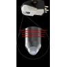 Audio Technica Originale AT-VMN95SP Stilo per 78 Tr 78 Giri Su AT-VM95SP Origine