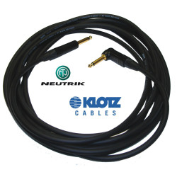 Hq Cable 5 M Cord Jack Instrument Guitar KLOTZ Ac110  Lagrange NEUTRIK GOLD
