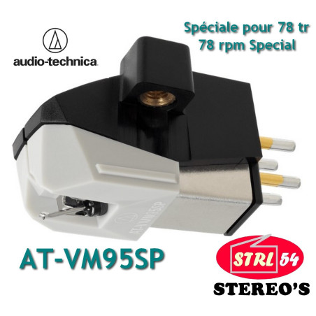 Audio-Technica AT-VM95SP For 78 RPM And Shellac Records Phono Cartridge MM
