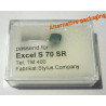 S70SR S70S per EXCEL SOUND ES-70S ES70F Goldring ES70SH stilo Qualità Diamante