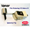 Diamant-Nadel Sphärisch Tonar für Pickering V15 Micro IV - Kompatibel / XV-15