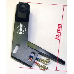 Phono-Zellenhalterschale Tonar Tonkopf Weiblich für Straight Arm Rechts Männlich