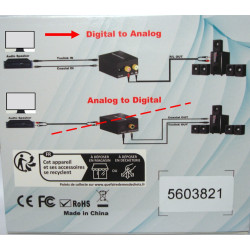 Konverter Dac Digital Zu Audio Analog Mit Versorgung 230V