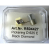 D625E D400E D750 per Pickering XV15 HQ Nero Diamond stilo diamante Ellittico