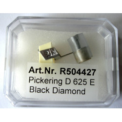 D625E D400E D750 für Pickering XV15 HQ Schwarz Diamond Diamant-Nadel Elliptisch