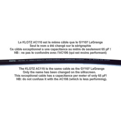 Sehr Hohe Qualität Kabel 5 M Klinkenstecker Gitarre Tacho KLOTZ AC110 / Neutrik