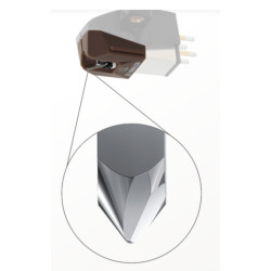 Audio-Technica Original AT-VMN95SH Nude SHIBATA Stylus - Fits AT-VM95 Series