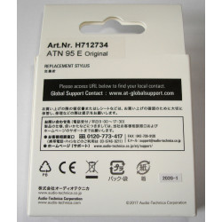 AUDIO TECHNICA ATN95E ORIGINAL Stylus diamant elliptique ORIGINE pour AT95E AT93