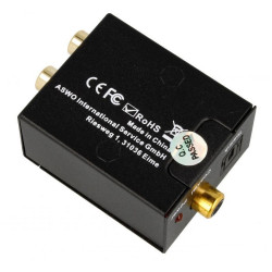 Digital to Analog Converter DAC with 230V Power Supply