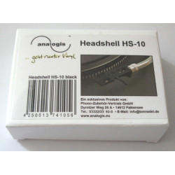 Phono headshell type Technics SME aluminum black HS10 cartridge headshell