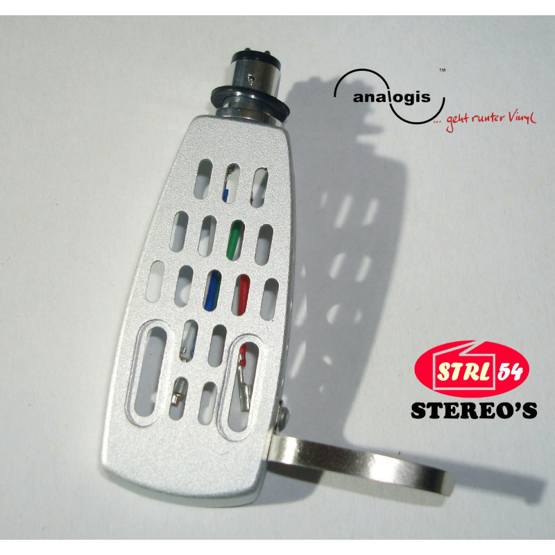 Phono headshell Standard Silver Aluminum HS-12 Sound Cartridge Headshell