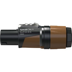 New Neutrik Speakon 2 Poles NL2FXX-W-S Connector Speaker IEC 61984