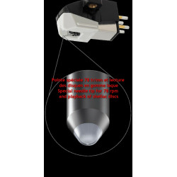 Audio Technica Original AT-VMN95SP Stylus For 78 Tr 78 RPM On AT-VM95SP Origin
