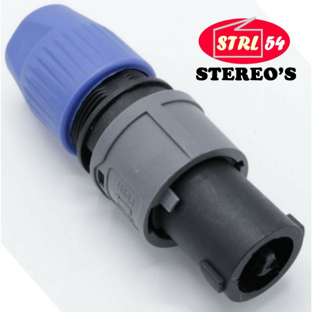 Clavija HP Conector 2 Polos Altavoz Twist Speakon 2 Contactos ST2F  NL2FC NL2FX