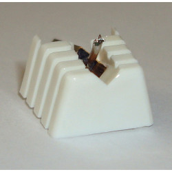 N77 White Stylus for SHURE M77 M33-7 N33-7 M33-5 N99D Spherical Tip