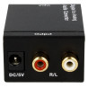 Convertisseur DAC digital numérique vers audio analogique avec alimentation 230V