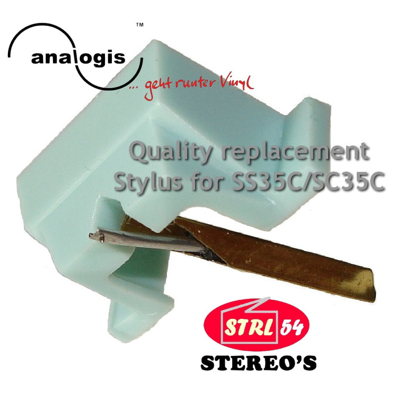 SS35C Móvil Shure SC35C Calidad Aguja Reemplazo aguja Diamante Calidad