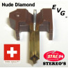 NOS EVG Diamant-Nadel Akt Elliptisch für Shure N44E M44E M55E N55E DUAL DN305