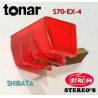 S70EX4 Aguja Diamante SHIBATA Para EXCEL SOUND ES70EX4 ES70EX ES70E ES70 S SH F
