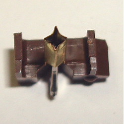 NOS EVG aguja diamante Pelado Elíptico para Shure N44E M44E M55E N55E DUAL DN305