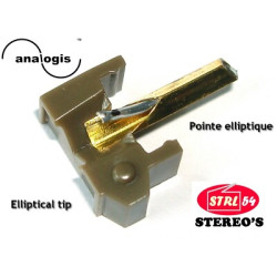 Diamond stylus Elliptic N44E for Shure M44E N44EM M55E N55E N55EM DUAL DN305