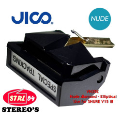 VN35E Jico Ellittico Diamante Nudo stilo Per Shure V15 III VN35HE DUAL DN352