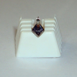 N77 Aguja Blanca Analogis Para SHURE M77 M33-7 N33-7 M33-5 N99D Punta Esférica