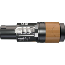 Neu Neutrik Speakon 2 Polig NL2FXX-W-S Stecker Steckverbinder Sprecher IEC 61984