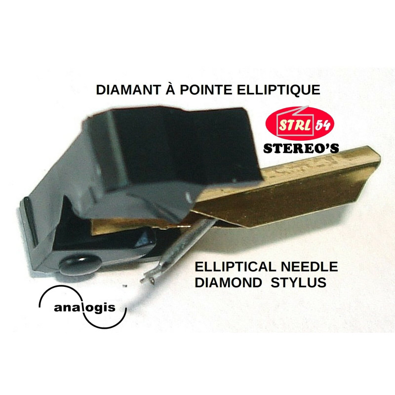 N75ED II diamond stylus Elliptic for Shure M75ED N75E N75 74 DUAL Dn 325 320